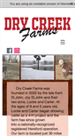 Mobile Screenshot of drycreekfarmscattle.com